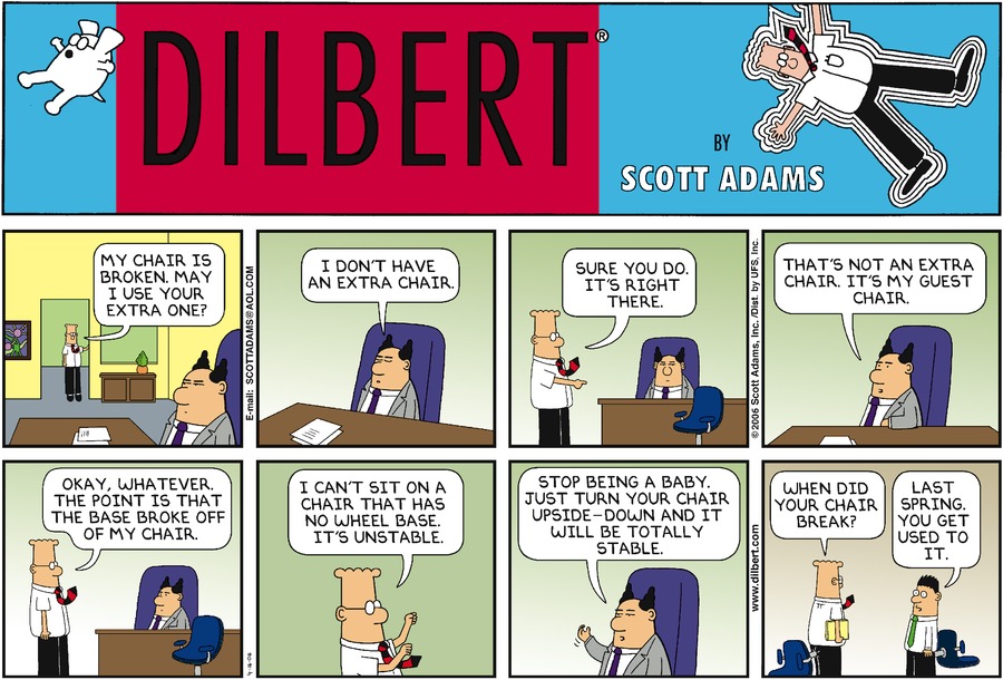 Dilbert Cartoon